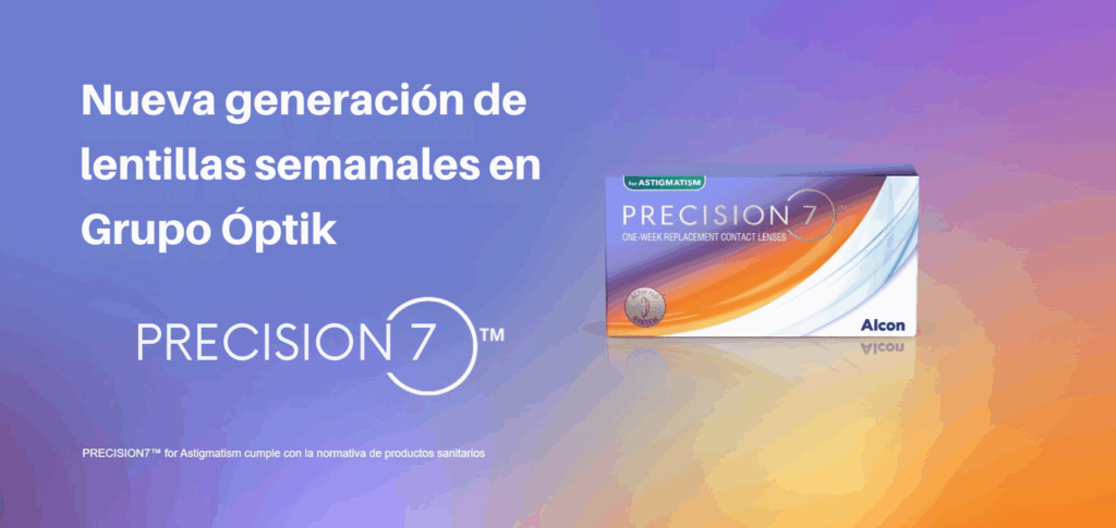 Lentillas semanales Precision 7 Alcon en Sevilla